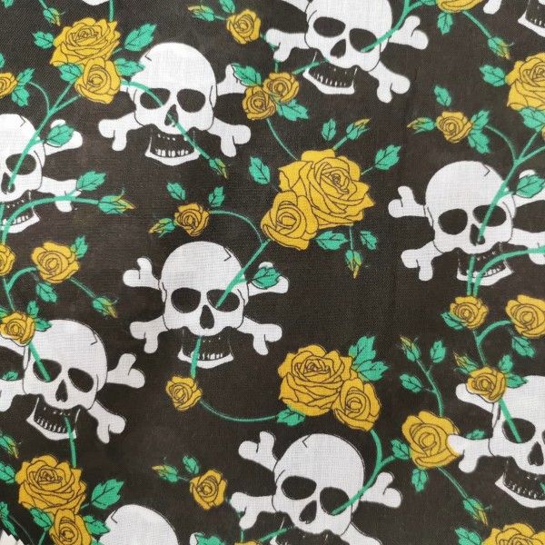 752 - Skulls Yellow