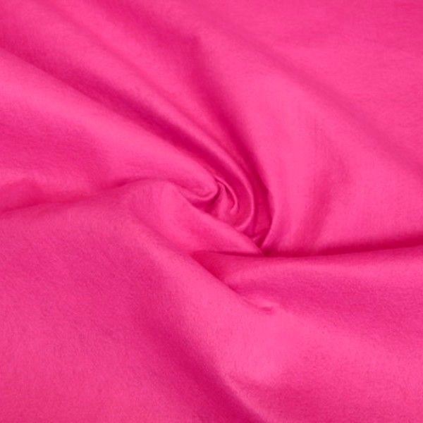 Felt 150 Cm Wide - Cerise