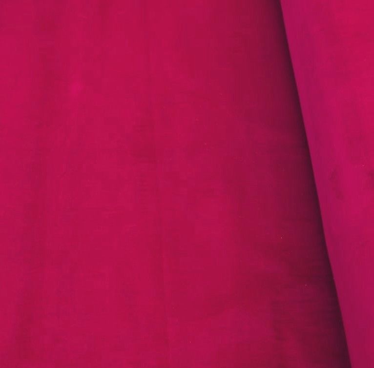 Cotton Velvet Cerise