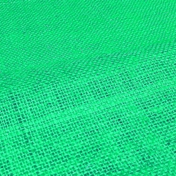 Green Hessian Fabric