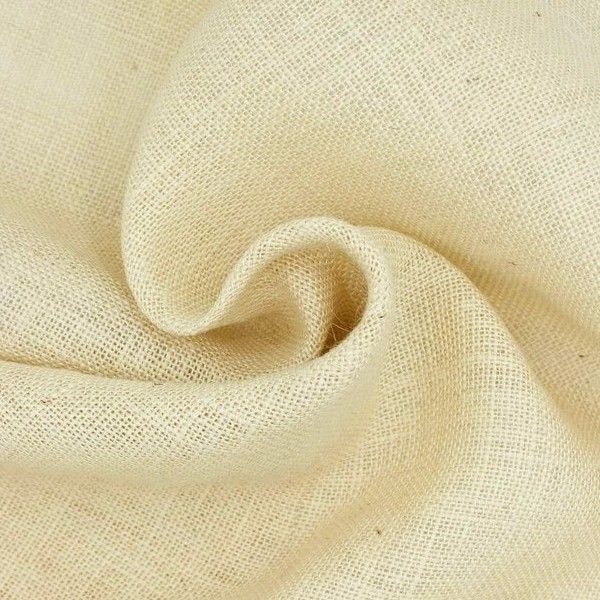 Parchment Hessian Fabric