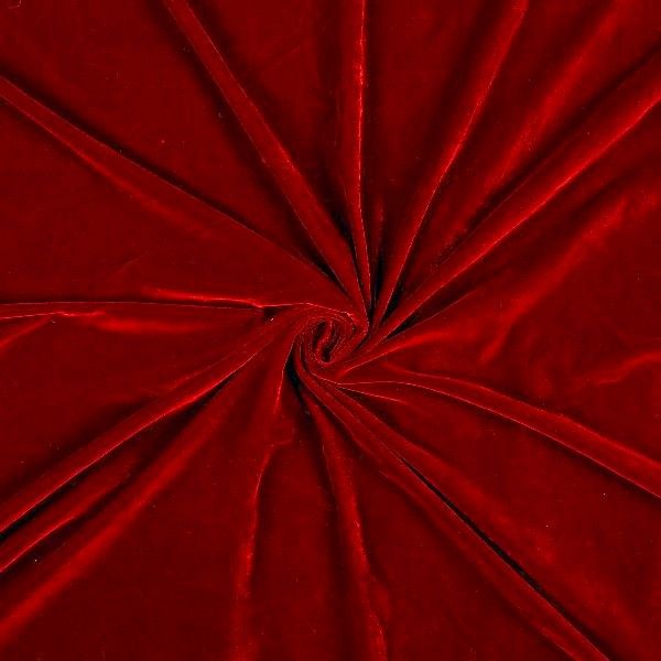 Micro Crown Velvet - Red