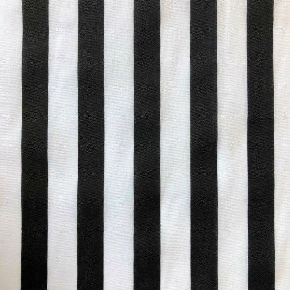 22 - Black Broad Stripe