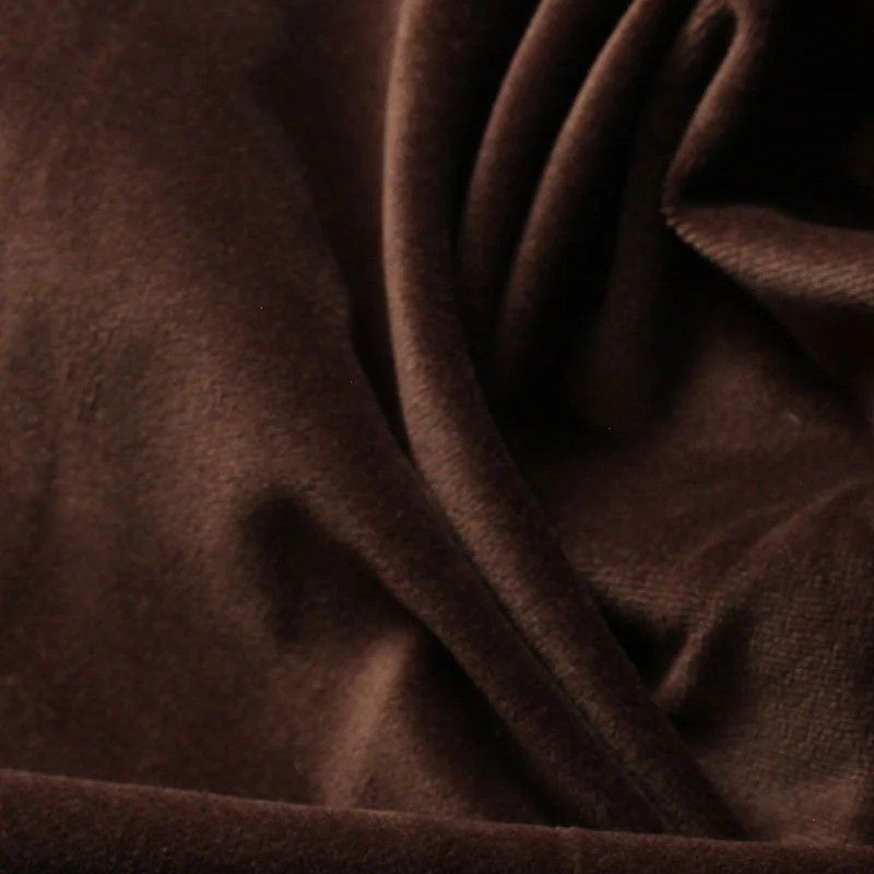 Cotton Velvet Brown