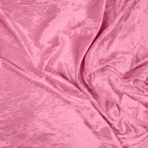 Crushed Velvet Candy Pink