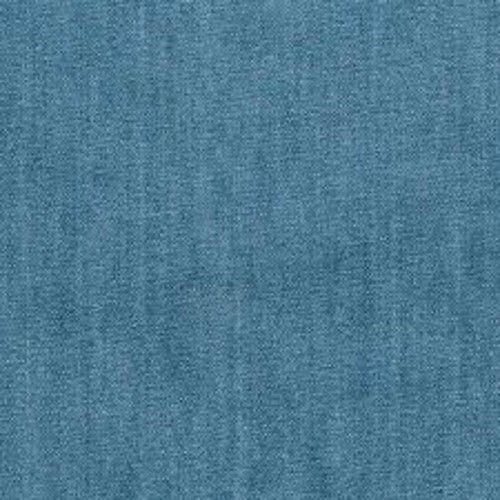 Light Blue Plain Chambray Fabric - 100% Cotton