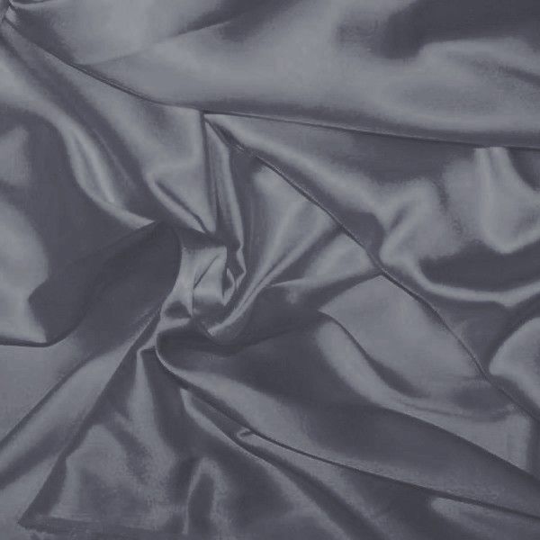 Satin (Silky Polyester) - Dark Grey