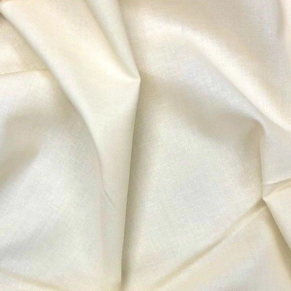 Plain Polycotton - Ivory