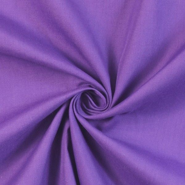 Plain Polycotton - Mauve