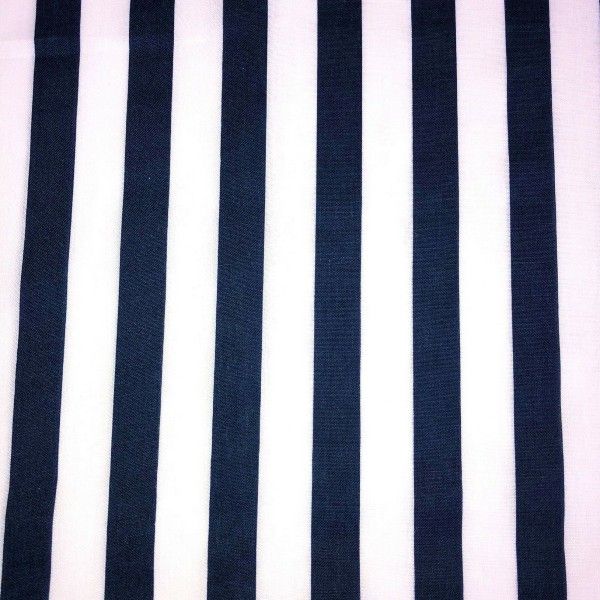 21 - Navy Broad Stripe