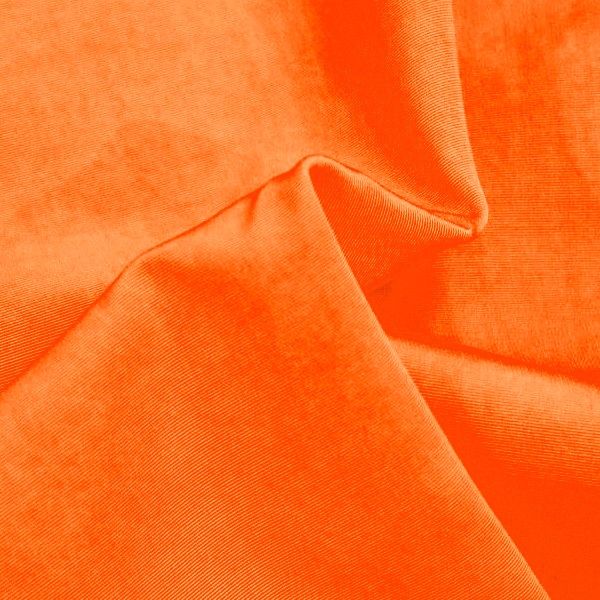 100% Cotton Drill Orange