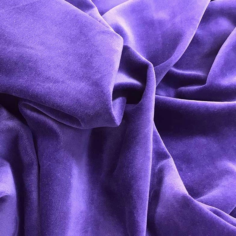 Cotton Velvet Purple