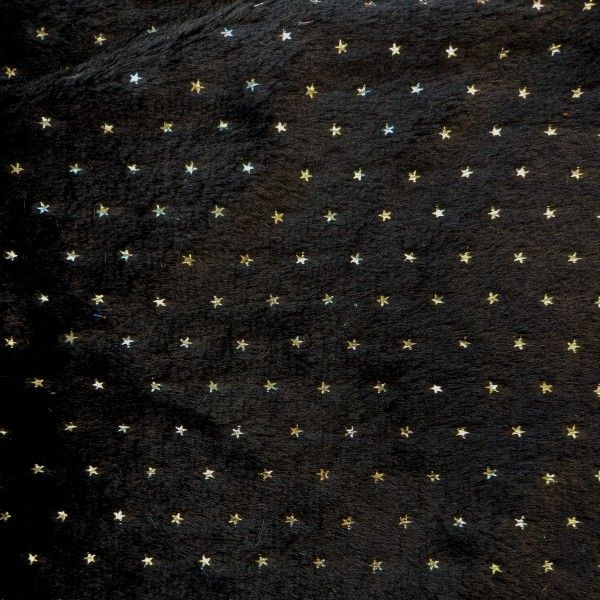 Printed Fur - Star Black