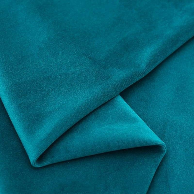 Cotton Velvet Teal