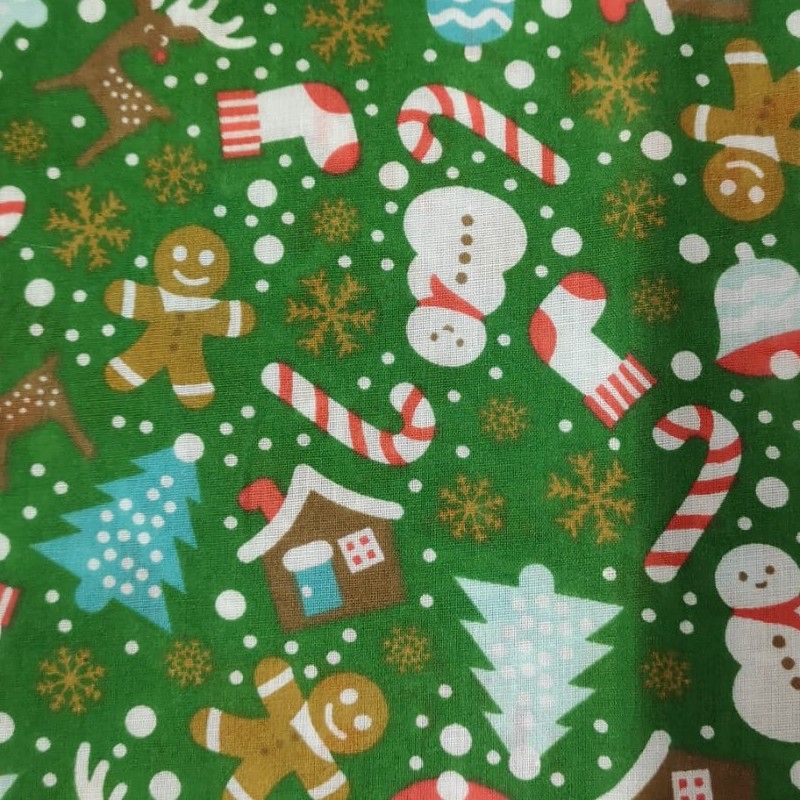 Christmas PolyCotton Prints - X7