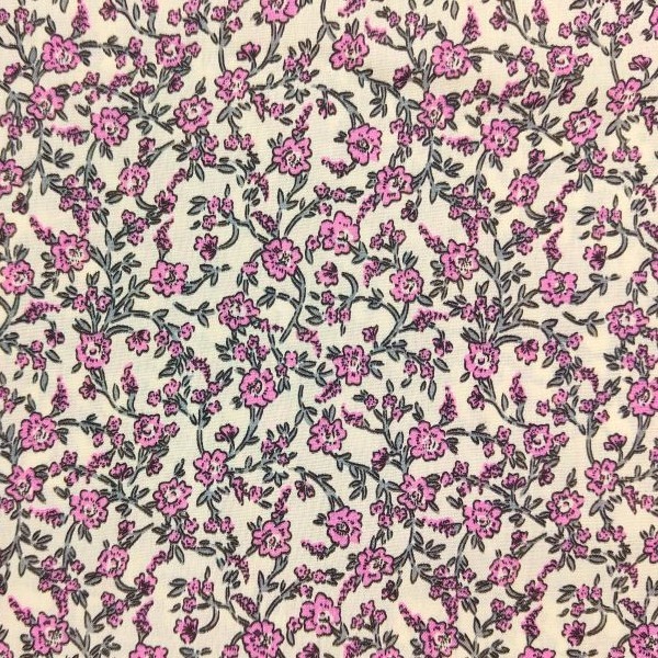 New PolyCotton Print - NEW 2022 Florals (Metres)