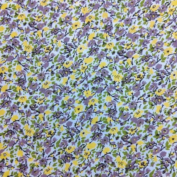 New PolyCotton Print - NEW 2022 Florals (Metres)