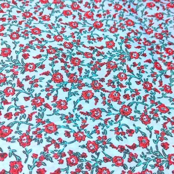 New PolyCotton Print - NEW 2022 Florals (Metres)