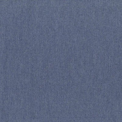 Mid-Blue Plain Chambray Fabric - 100% Cotton
